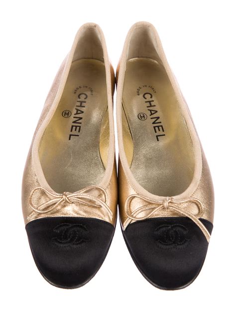 chanel flat shoes price list|chanel ballet shoes.